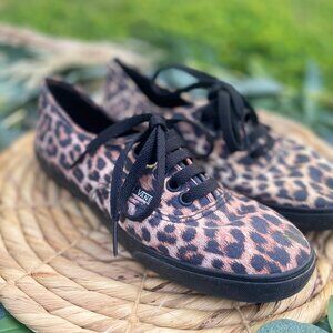 Vans Leopard Print Sneakers